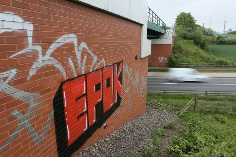 Other image for Plans to end town’s graffiti shame